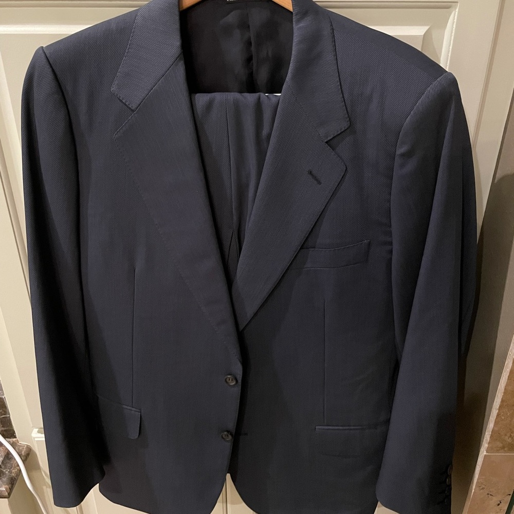 Men’s Canali Suit - Blue - 42R